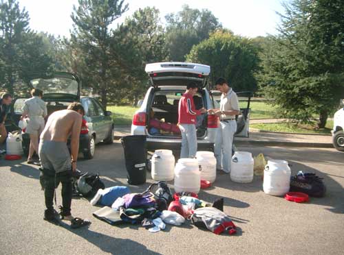 preparazione bagagli