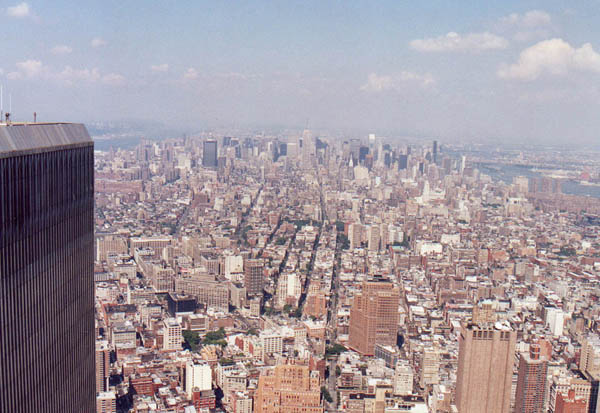 veduta dal wtc