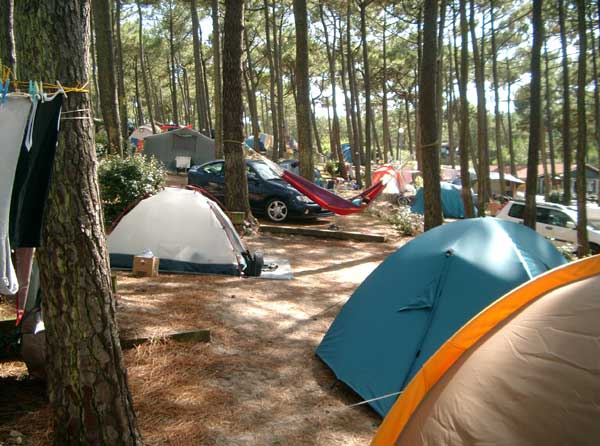 campeggio dune di pila