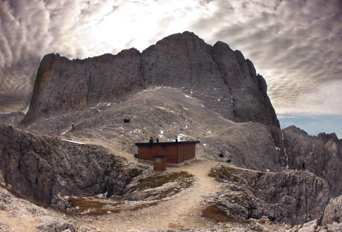 rifugio santner e catinaccio