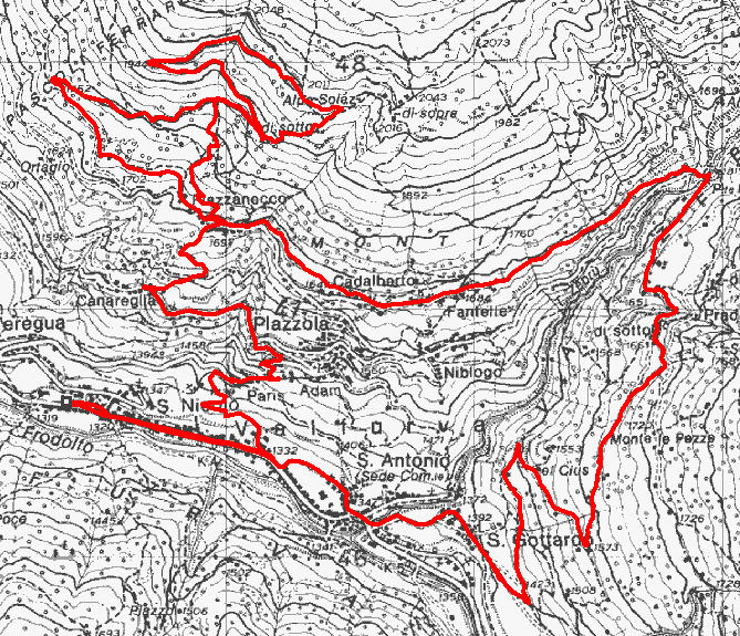 traccia gps
