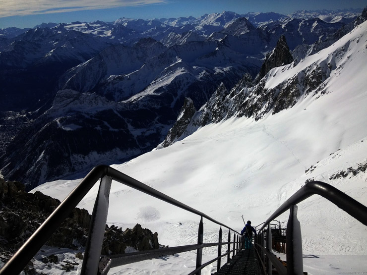 scala di accesso al toula